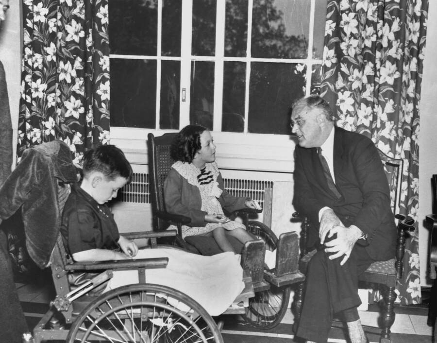 FDR Talking To Disabled Children