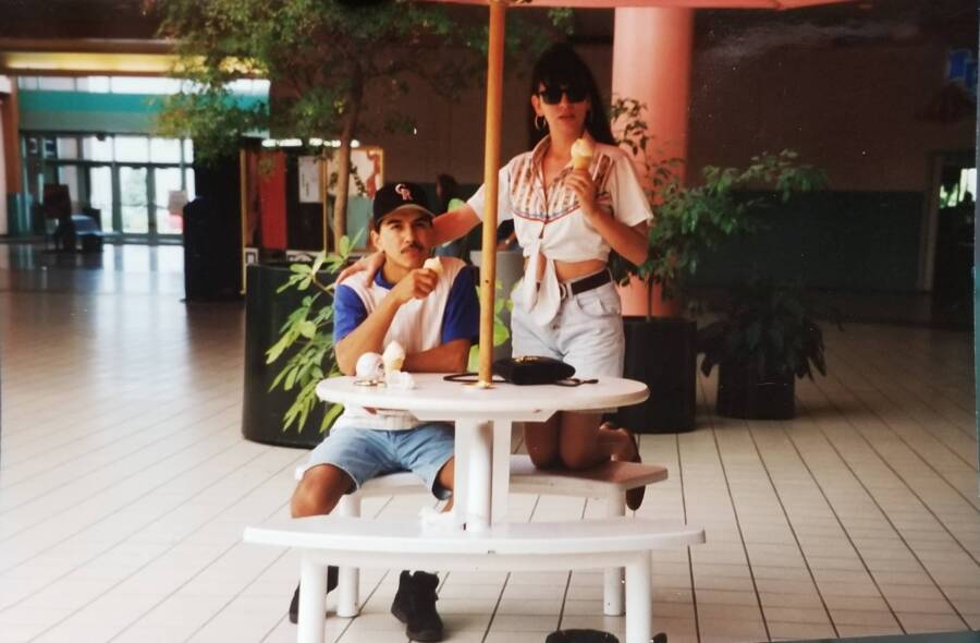 Vintage Mall Photo Of A Food Court