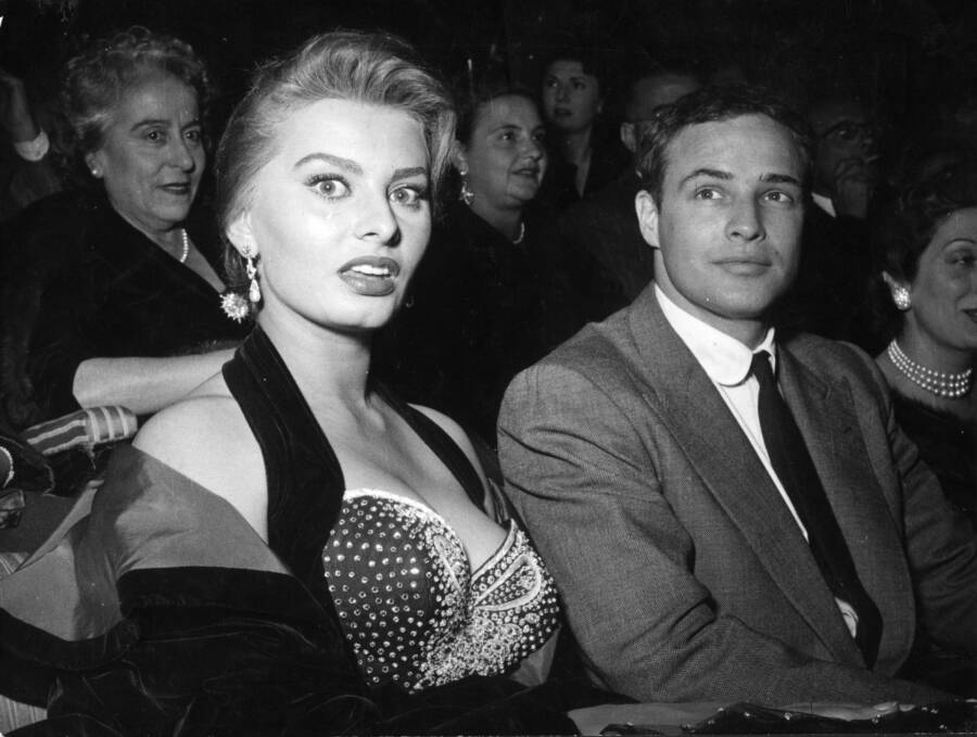 Marlon Brando Sophia Loren