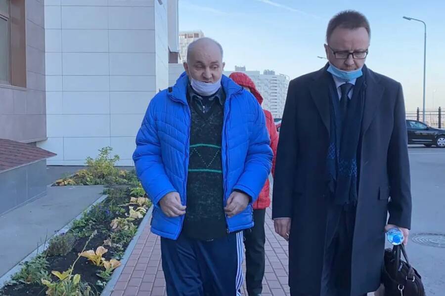 Moskvin With His Attorney