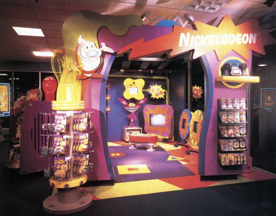 Nickelodeon Section Of Blockbuster