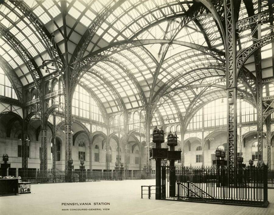 Penn Station Main Concourse In 1910