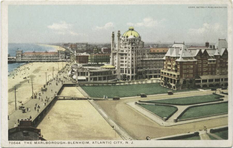 Postcard Of Marlborough Blenheim Hotel
