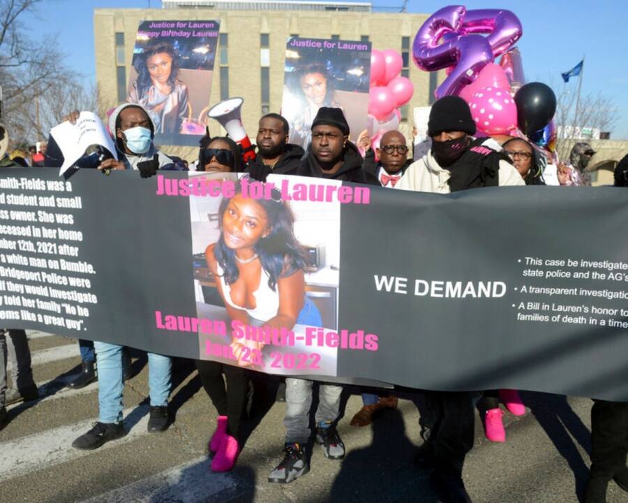 protest for lauren smith fields - Lauren Smith-Fields' Death And The Botched Investigation That Followed