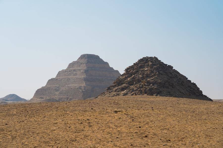 Nécropole de Saqqarah en Egypte