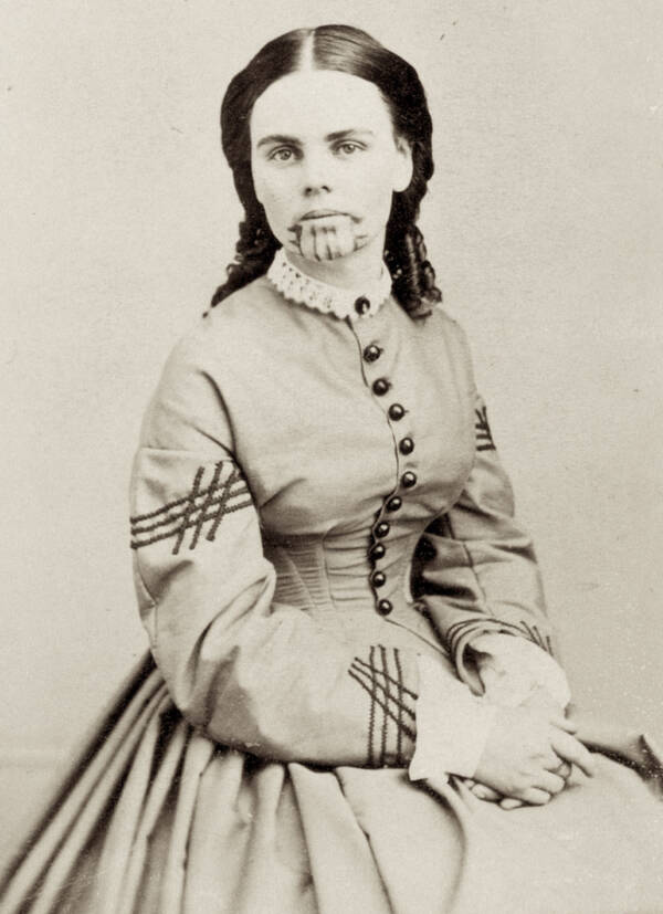 Weird History Fact About Olive Oatman