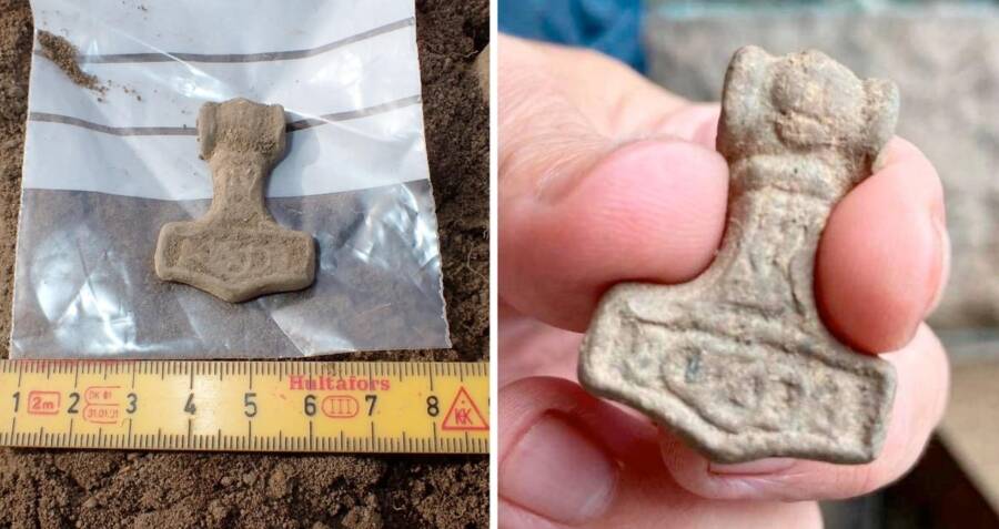 Thor's Hammer Amulet Found in Sweden - Archaeology Magazine