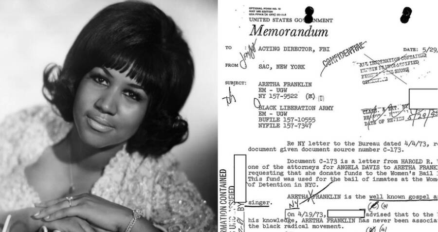 How The FBI Tracked Soul Singer Aretha Franklin For 40 Years