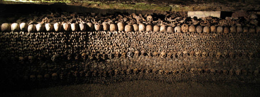 Walls Of The Paris Catacombs
