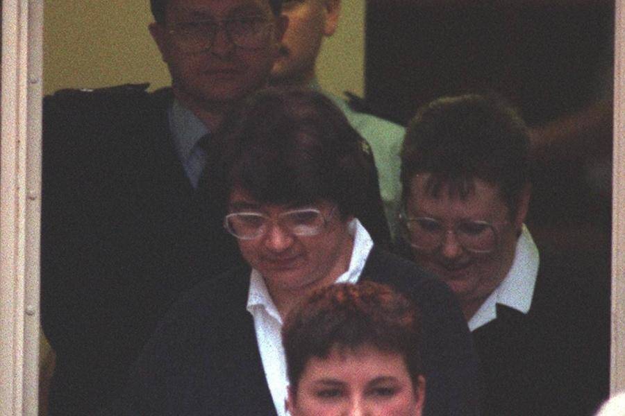 Rosemary West Leaving Court
