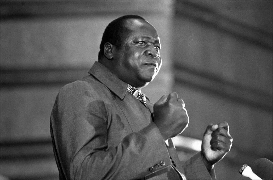 Ugandan President Idi Amin Dada