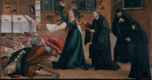 Woman Possessed Painting