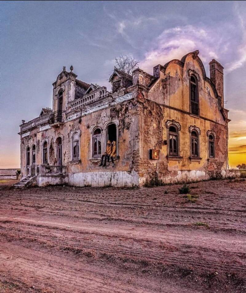 Abandoned Yellow House