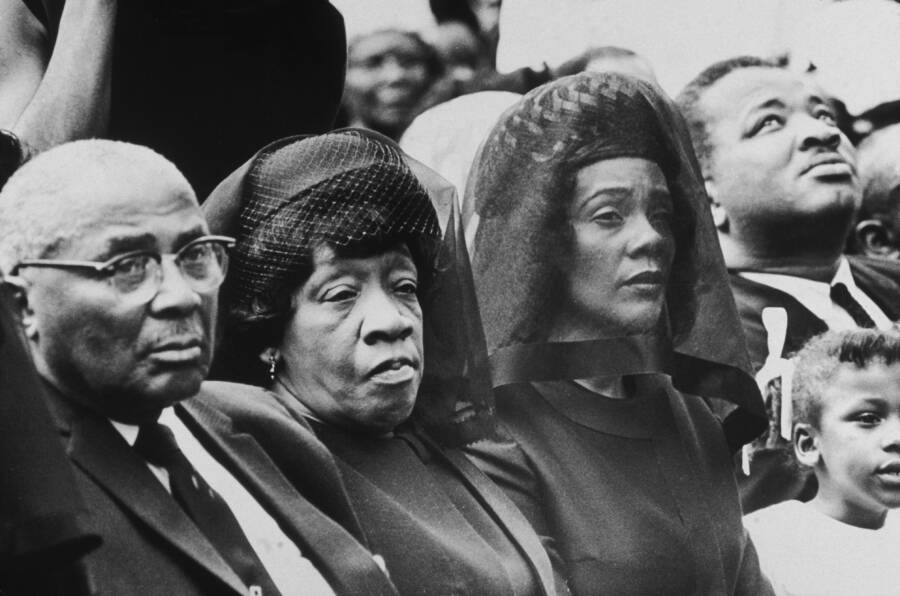 alberta king at mlk funeral - Alberta Williams King, The Mother Of Martin Luther King Jr.