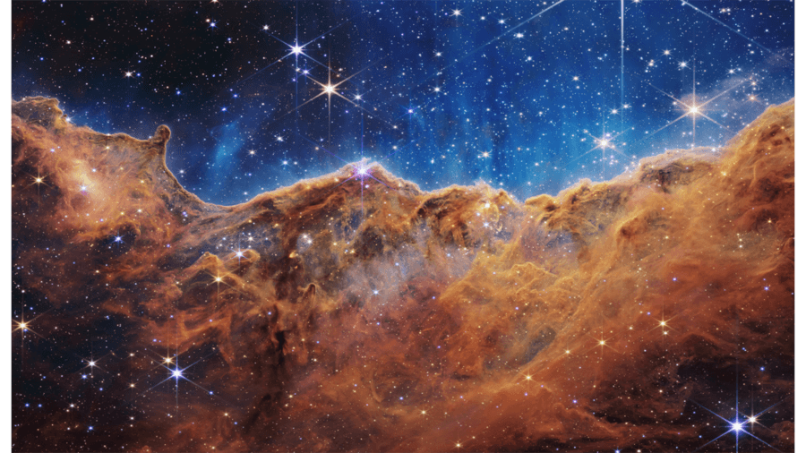 James Webb Telescope Image Of The Cosmic Cliffs