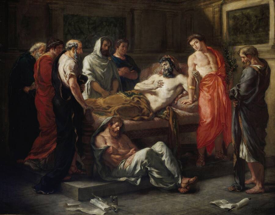 Death Of Marcus Aurelius