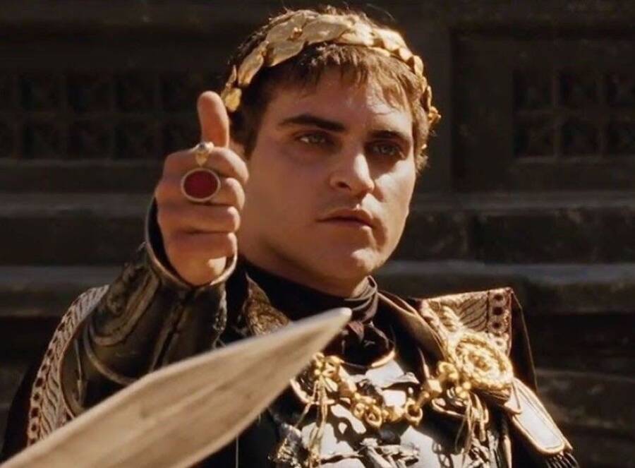 Joaquin Phoenix In Gladiator