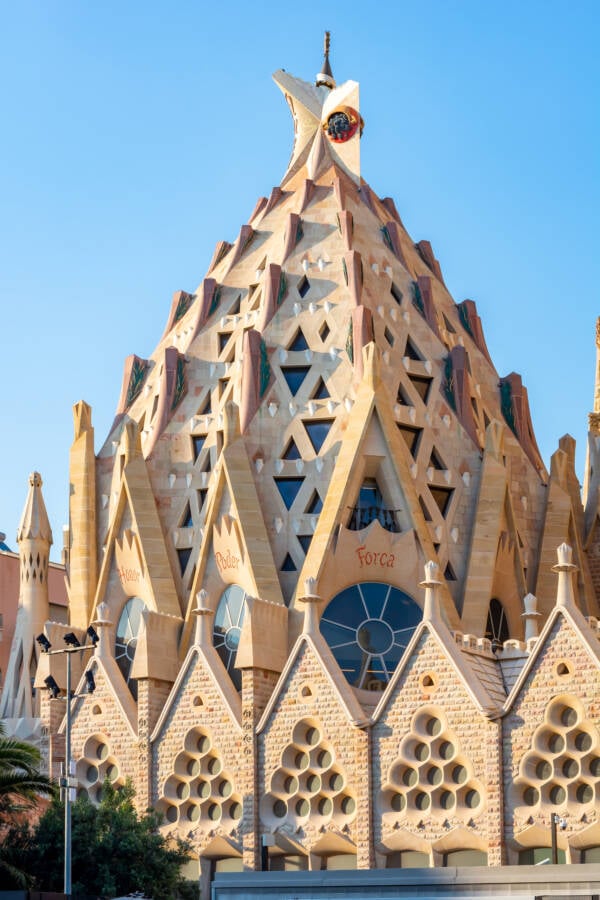 Pinecone Feature Of Sagrada Familia
