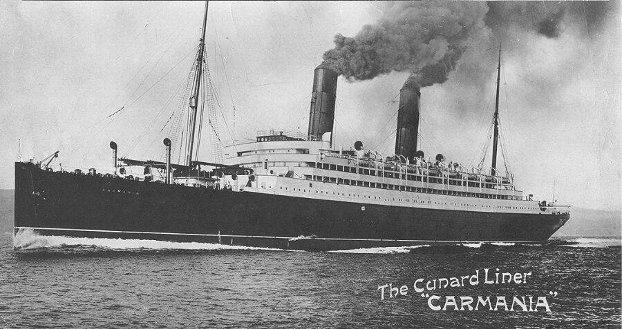 RMS Carmania, The Ocean LinerTurnedWW1 Battleship