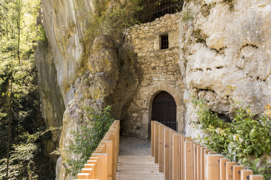Predjama Cave System Entrance