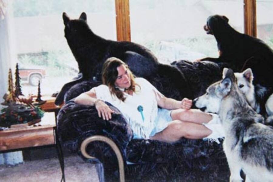 Sandra Piovesan And Her Dogs