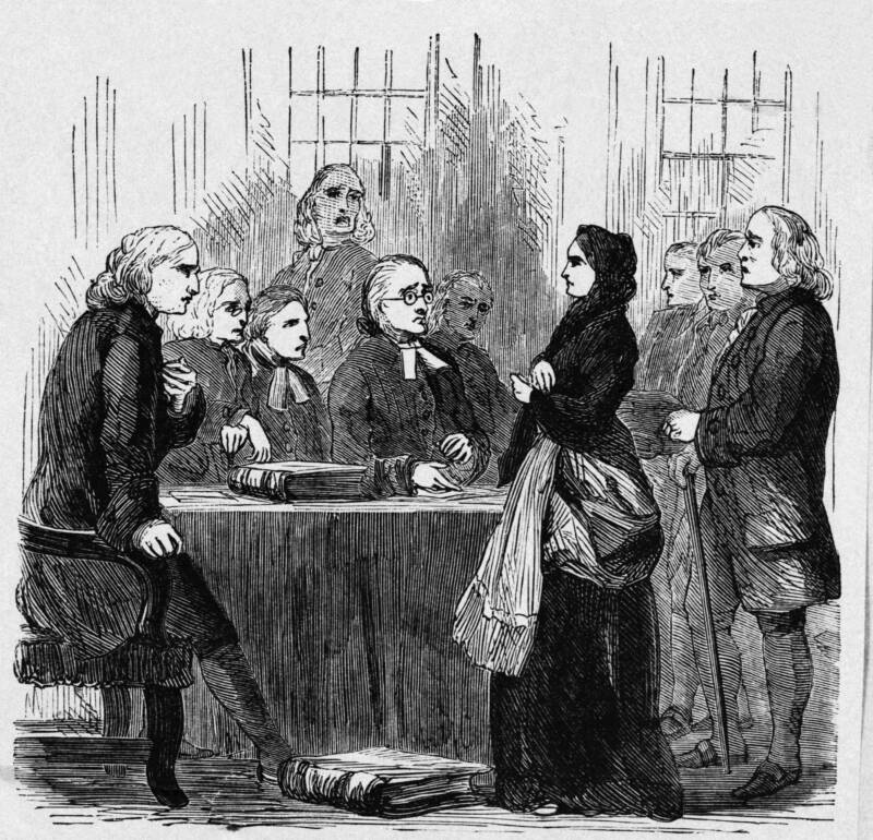 Trial Of Anne Hutchinson