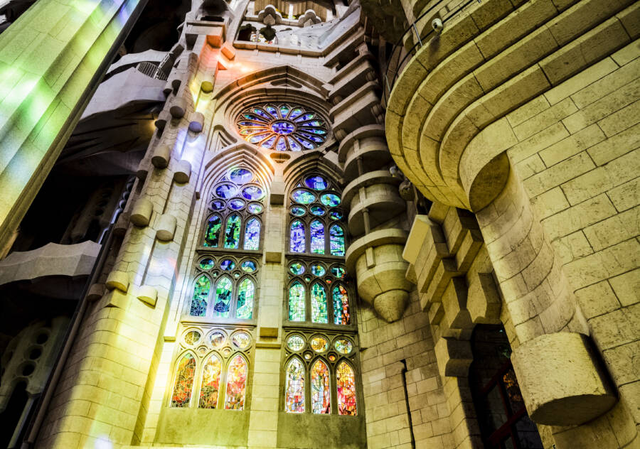 windows antoni gaudi barcelona - Inside La Sagrada Família, The Breathtaking Basilica Of Barcelona
