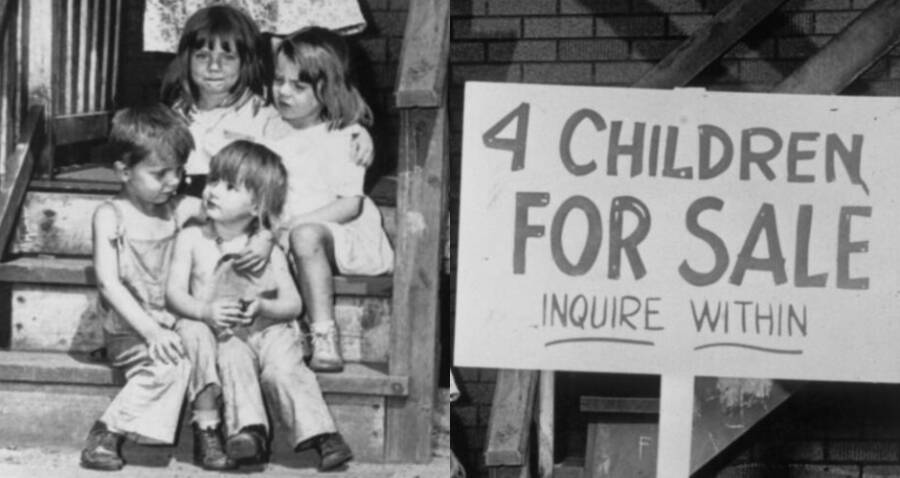 4 Children For Sale': The Sad Story Behind The Infamous Photo