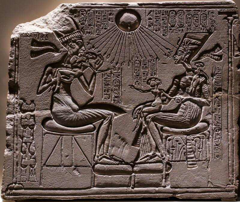 Akhenaten And Nerfititi