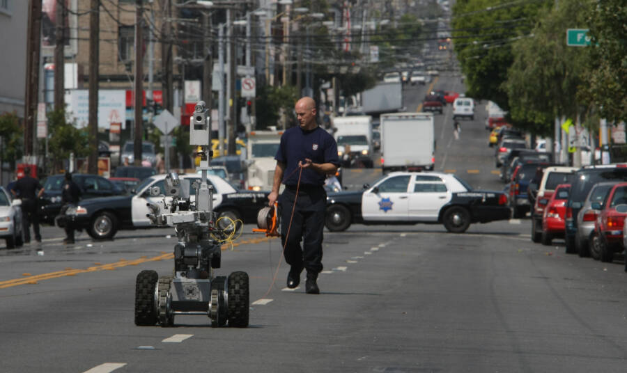 San Francisco Bomb Robot