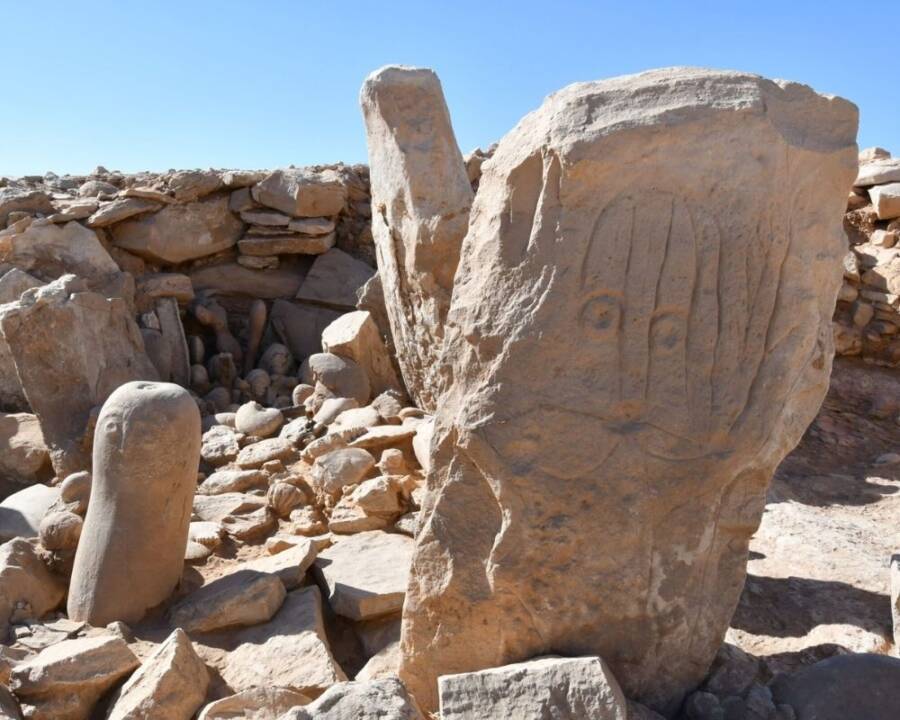 Carved Neolithic Stones