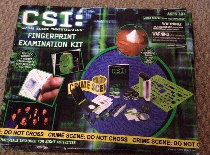 CSI Fingerprint Examination Kit