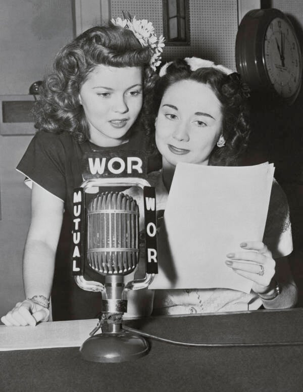 Dorothy Kilgallen And Shirley Temple