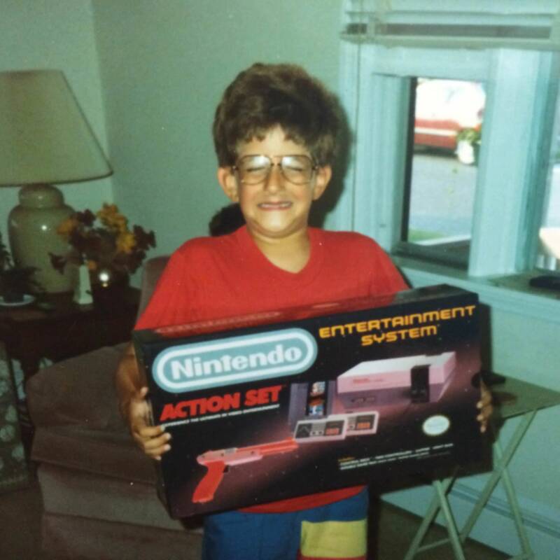 Vintage Christmas Photos Of Nintendo Gifts