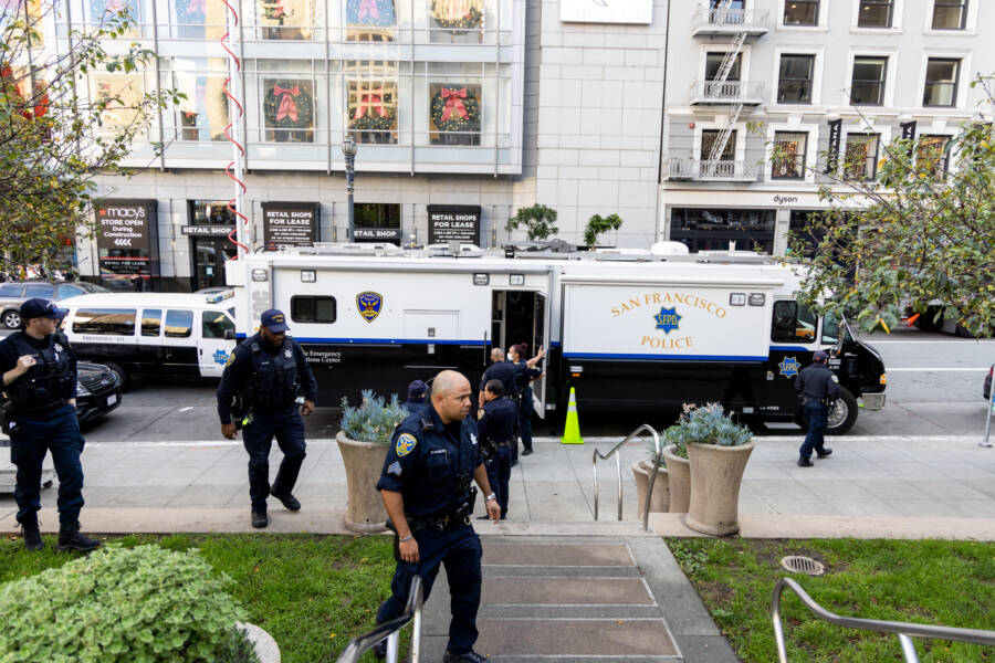 police van san francisco - San Francisco May Allow Police Officers To Deploy Lethal Robots