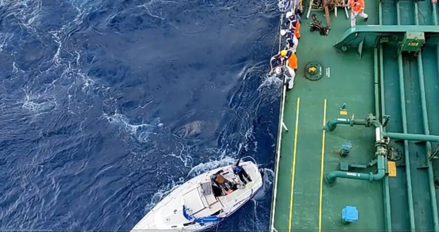 Rescue Of Sailboat