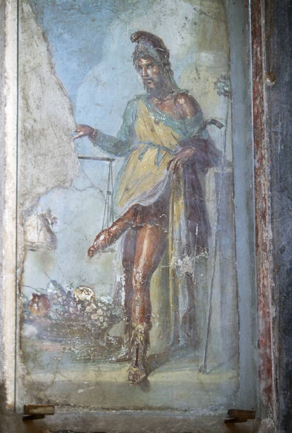 Erotic Art Roman God Priapus