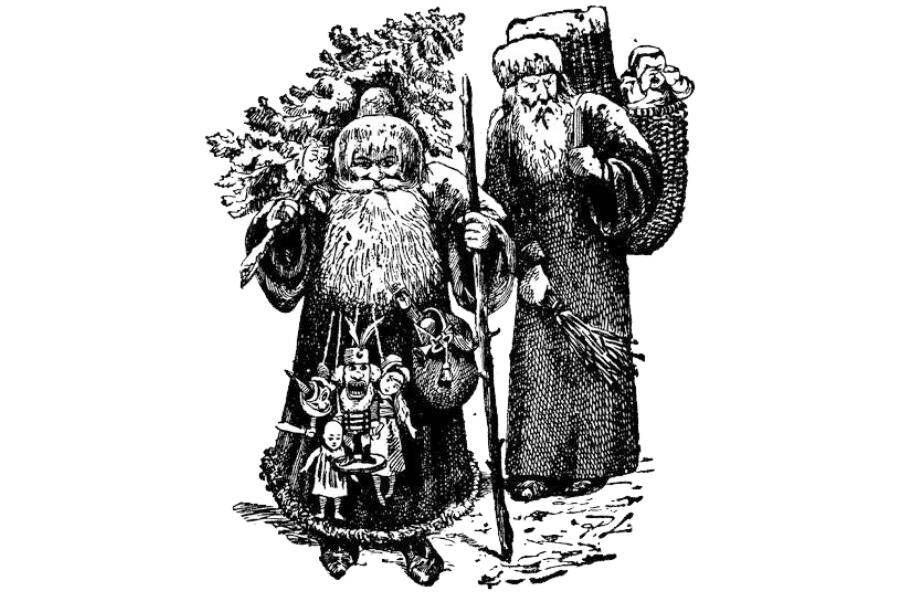 Santa And Father Whipper