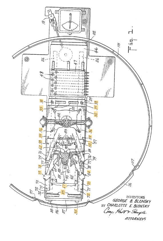 Patent For The Blonsky Device