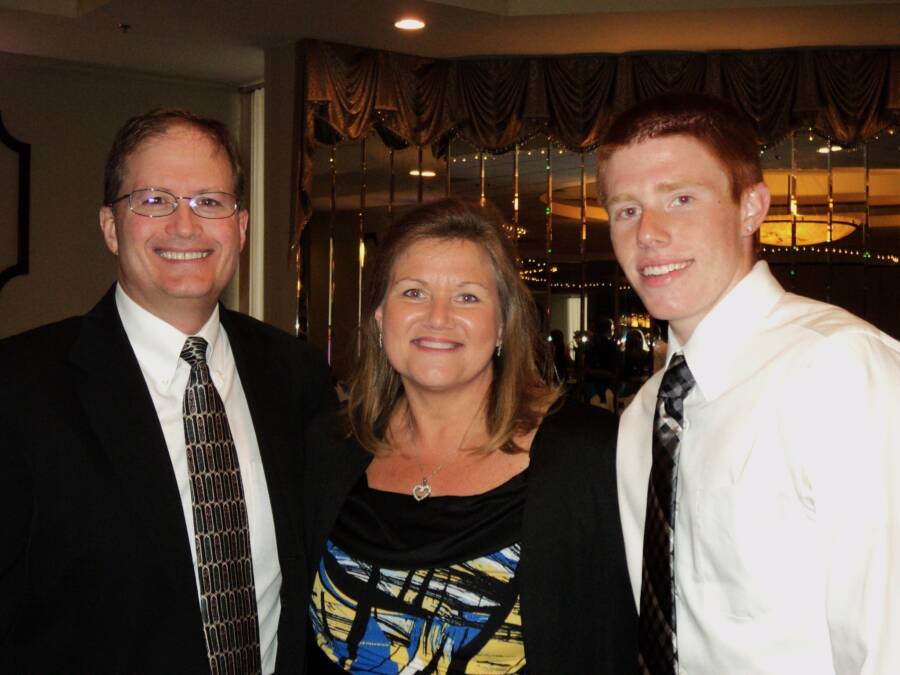 Bryce Laspisa With His Parents