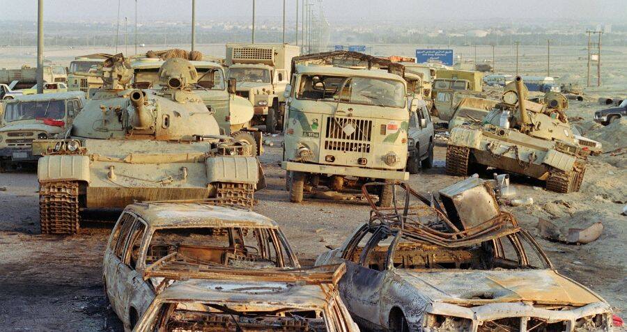 The Bombing Of The Highway Of Death And Its Haunting Aftermath the-bombing-of-the-highway-of-death-and-its-haunting-aftermath
