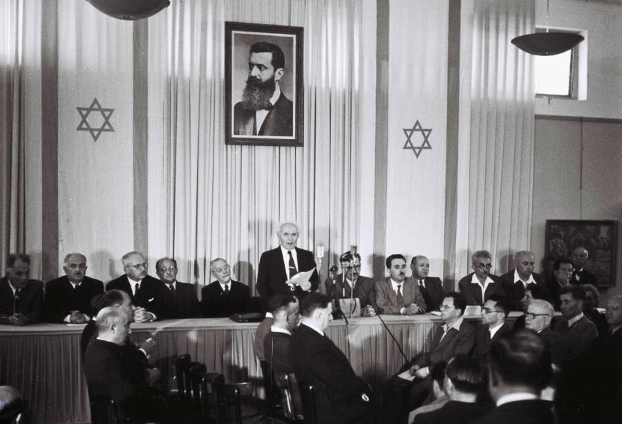 Declaration Of The State Of Israel In 1948