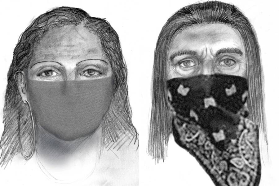 FBI Sketch Of Kidnappers