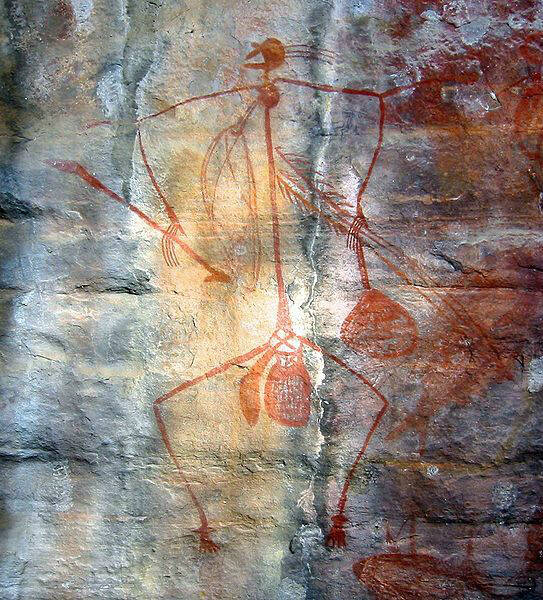 Koonalda Cave Painting