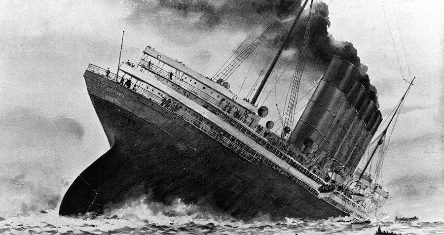 Lusitania Sinking