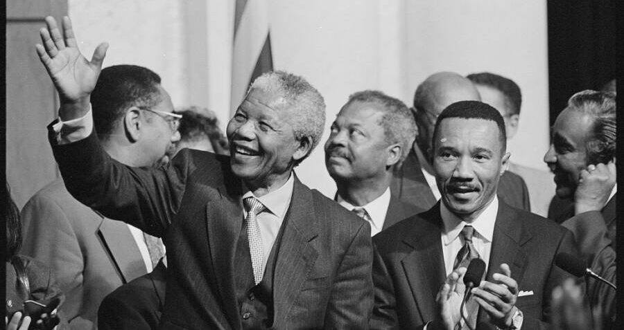Nelson Mandela And Congressional Caucus