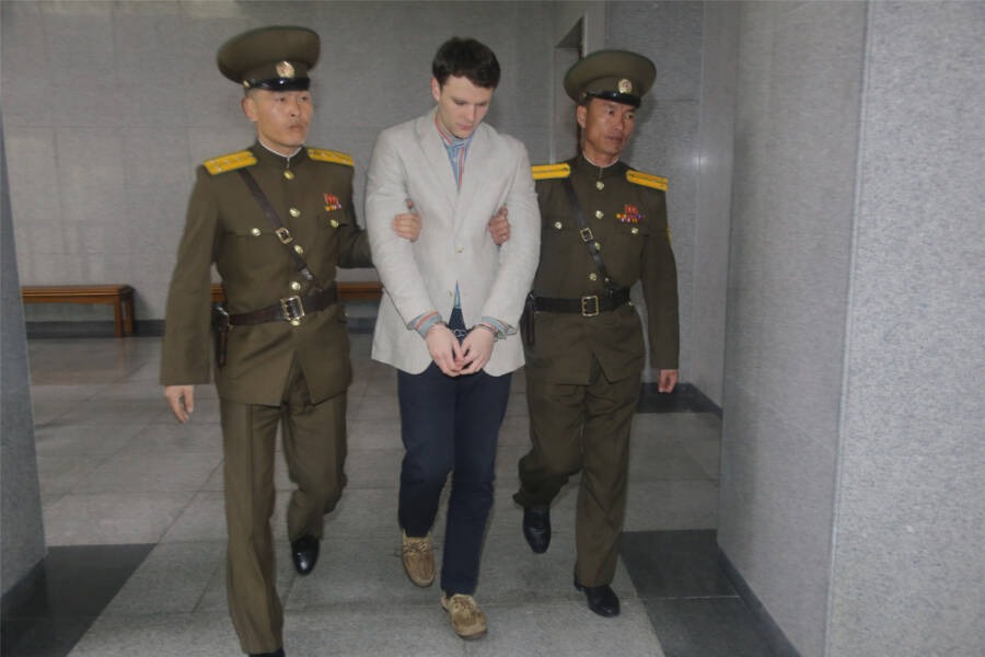 otto warmbier arrives at court - How Otto Warmbier Died After 17 Months Imprisoned In North Korea