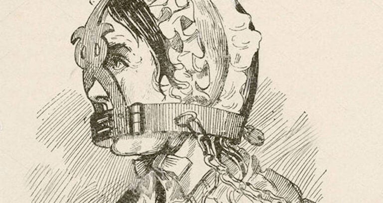 Scolds Bridle Side View