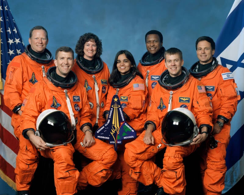 STS 107 Columbia Crew