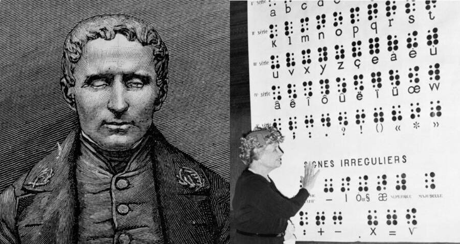 🆚What is the difference between In 1824, Louis Braille developed